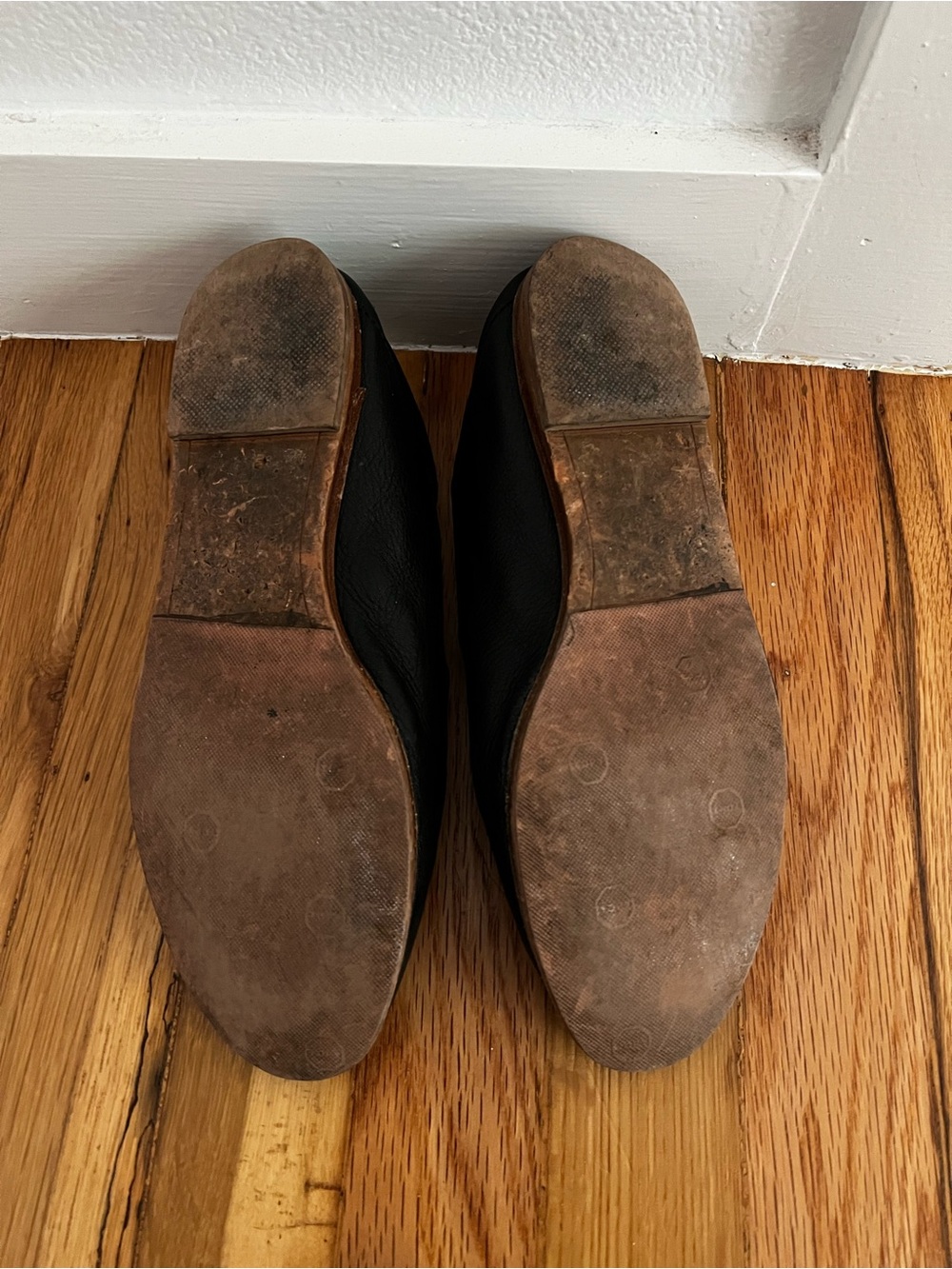 Dolce Vita Black Leather Slip-On Loafers - Picture 5 of 5